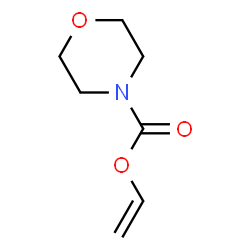 ChemSpider 2D Image | Vinyl 4-morpholinecarboxylate | C7H11NO3