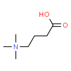 ChemSpider 2D Image | 4-(trimethyl-$l^{4}-azanyl)butanoic acid | C7H16NO2