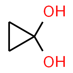 ChemSpider 2D Image | 1,1-Cyclopropanediol | C3H6O2