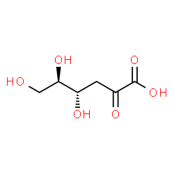 ChemSpider 2D Image | 2-keto-3-deoxygluconate | C6H10O6