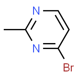 ChemSpider 2D Image | 4-Bromo-2-methylpyrimidine | C5H5BrN2