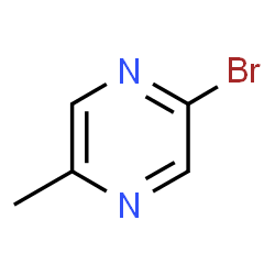 ChemSpider 2D Image | 2-Bromo-5-methylpyrazine | C5H5BrN2