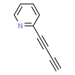 ChemSpider 2D Image | 2-(1,3-Butadiyn-1-yl)pyridine | C9H5N