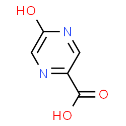ChemSpider 2D Image | 5-HYDROXY-2-PYRAZINECARBOXYLIC ACID | C5H4N2O3