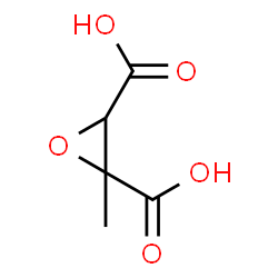 ChemSpider 2D Image | 2-Methyl-2,3-oxiranedicarboxylic acid | C5H6O5