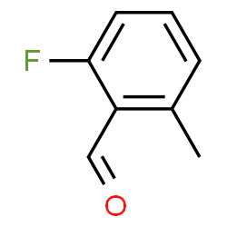 ChemSpider 2D Image | 2-Fluoro-6-methylbenzaldehyde | C8H7FO