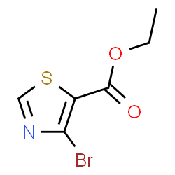ChemSpider 2D Image | Ethyl 4-bromo-1,3-thiazole-5-carboxylate | C6H6BrNO2S