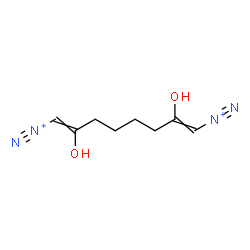 ChemSpider 2D Image | 2,7-Dihydroxy-1,7-octadiene-1,8-bis(diazonium) | C8H12N4O2