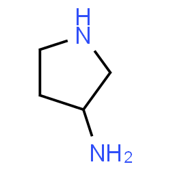 ChemSpider 2D Image | 3-Pyrrolidinamine | C4H10N2