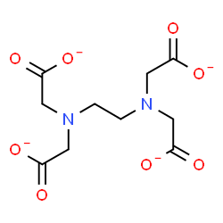 ChemSpider 2D Image | Ethylenediaminetetraacetate tetraanion | C10H12N2O8