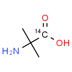ChemSpider 2D Image | 2-Methyl(1-~14~C)alanine | C314CH9NO2