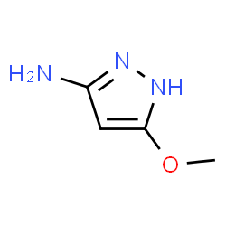 ChemSpider 2D Image | 3-Amino-5-methoxypyrazole | C4H7N3O