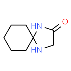 ChemSpider 2D Image | 1,4-Diazaspiro[4.5]decan-2-one | C8H14N2O