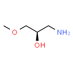 ChemSpider 2D Image | (2R)-1-Amino-3-methoxy-2-propanol | C4H11NO2
