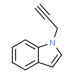 ChemSpider 2D Image | 1H-Indole,1-(2-propynyl)- | C11H9N