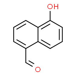 ChemSpider 2D Image | 5-Hydroxy-1-naphthaldehyde | C11H8O2