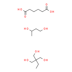 ChemSpider 2D Image | adipic acid; butane-1,3-diol; 2-ethyl-2-(hydroxymethyl)propane-1,3-diol | C16H34O9