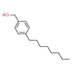 ChemSpider 2D Image | (4-Octylphenyl)methanol | C15H24O