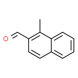 ChemSpider 2D Image | 1-Methyl-2-naphthaldehyde | C12H10O