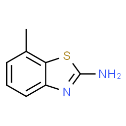 ChemSpider 2D Image | 7-Methyl-2-benzothiazolamine | C8H8N2S