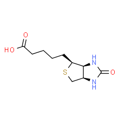 ChemSpider 2D Image | biotin | C10H16N2O3S