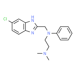 ChemSpider 2D Image | midamaline | C18H21ClN4