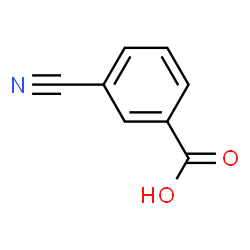 ChemSpider 2D Image | 3-Cyanobenzoic acid | C8H5NO2