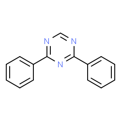 ChemSpider 2D Image | 2,4-DIPHENYL-S-TRIAZINE | C15H11N3