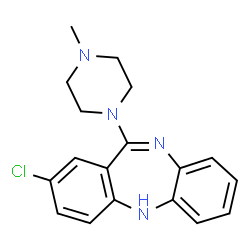 ChemSpider 2D Image | ISOCLOZAPINE | C18H19ClN4