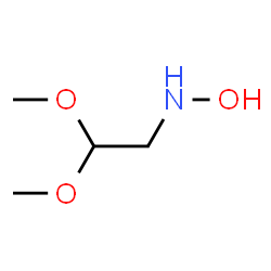 ChemSpider 2D Image | N-Hydroxy-2,2-dimethoxyethanamine | C4H11NO3