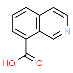 ChemSpider 2D Image | 8-Isoquinolinecarboxylic acid | C10H7NO2