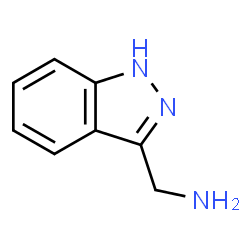 ChemSpider 2D Image | 1H-Indazol-3-ylmethanamine | C8H9N3