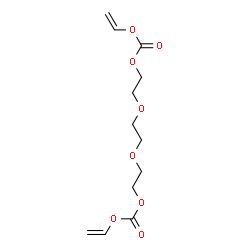 ChemSpider 2D Image | 1,2-Ethanediylbis(oxy-2,1-ethanediyl) divinyl biscarbonate | C12H18O8