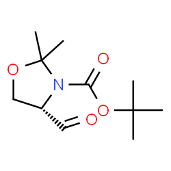ChemSpider 2D Image | (S)-Garner's Aldehyde | C11H19NO4