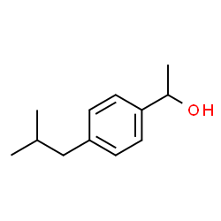 ChemSpider 2D Image | 1-(4-Isobutylphenyl)ethanol | C12H18O