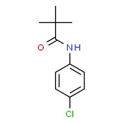 ChemSpider 2D Image | 4'-Chloropivaloanilide | C11H14ClNO