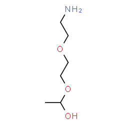 ChemSpider 2D Image | 1-[2-(2-Aminoethoxy)ethoxy]ethanol | C6H15NO3