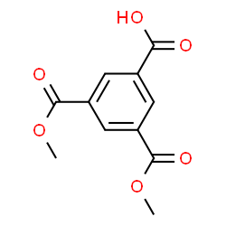 ChemSpider 2D Image | 3,5-Bis(methoxycarbonyl)benzoic acid | C11H10O6