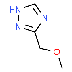 ChemSpider 2D Image | 3-(Methoxymethyl)-1H-1,2,4-triazole | C4H7N3O