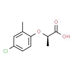 ChemSpider 2D Image | (+)-Mecoprop | C10H11ClO3