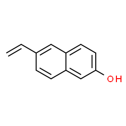 ChemSpider 2D Image | 6-Vinyl-2-naphthol | C12H10O