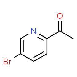 ChemSpider 2D Image | 5-Bromo-2-acetylpyridine | C7H6BrNO