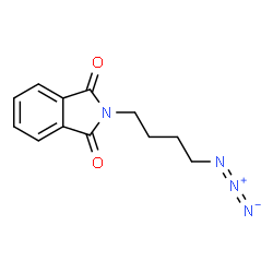 ChemSpider 2D Image | 2-(4-Azidobutyl)-1H-isoindole-1,3(2H)-dione | C12H12N4O2