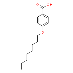 ChemSpider 2D Image | Octyloxybenzoic acid | C15H22O3