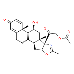 ChemSpider 2D Image | Deflazacort | C25H31NO6