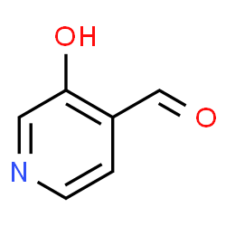 ChemSpider 2D Image | 3-Hydroxyisonicotinaldehyde | C6H5NO2