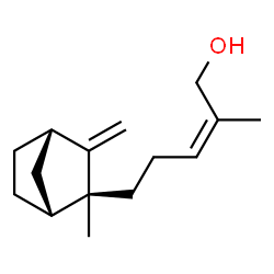 ChemSpider 2D Image | b-Santalol | C15H24O