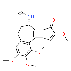 ChemSpider 2D Image | b-Lumicolchicine | C22H25NO6