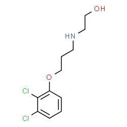 ChemSpider 2D Image | 2,3-DCPE | C11H15Cl2NO2
