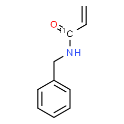 ChemSpider 2D Image | N-Benzyl(1-~11~C)-2-propenamide | C911CH11NO